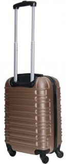 Малый пластиковый чемодан 36 л Vip Collection Nevada 20 Champagne