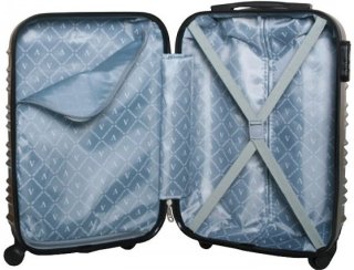 Малый пластиковый чемодан 36 л Vip Collection Nevada 20 Champagne