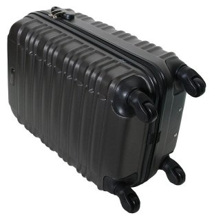 Малый пластиковый чемодан 36 л Vip Collection Nevada 20 Grey