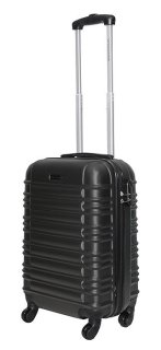 Малый пластиковый чемодан 36 л Vip Collection Nevada 20 Grey