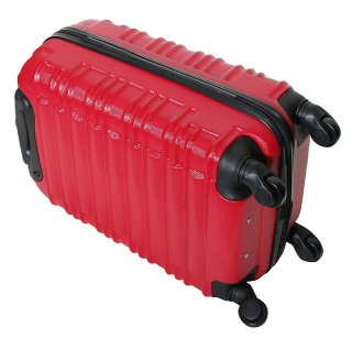 Малый пластиковый чемодан 36 л Vip Collection Nevada 20 Red