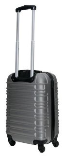 Малый пластиковый чемодан 36 л Vip Collection Nevada 20 Silver