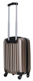 Малый пластиковый чемодан 36 л Vip Collection Nevada 20 Silver