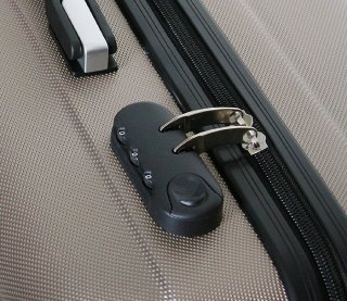 Малый пластиковый чемодан 36 л Vip Collection Nevada 20 Silver