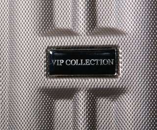 Малый пластиковый чемодан 36 л Vip Collection Nevada 20 Silver
