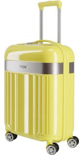 Малый пластиковый чемодан 37 л Titan Spotlight Flash Lemon Crush Малый пластиковый чемодан 37 л Titan Spotlight Flash Lemon Crush
