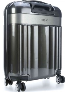 Малый пластиковый чемодан 37 л Titan Spotlight Flash, синий