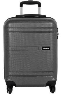 Малый пластиковый чемодан 38 л Travelite YAMBA Anthracite