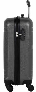 Малый пластиковый чемодан 38 л Travelite YAMBA Anthracite