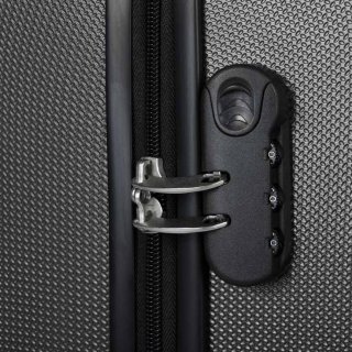 Малый пластиковый чемодан 38 л Travelite YAMBA Anthracite