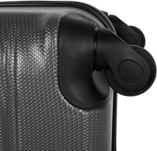 Малый пластиковый чемодан 38 л Travelite YAMBA Anthracite