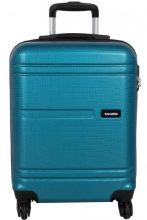 Малый пластиковый чемодан 38 л Travelite YAMBA Petrol