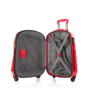 Малый поликарбонатный чемодан 34 л Heys xcase 2G, красный