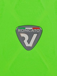 Мала поліпропіленова валіза на 4-х колесах 30 л Roncato Light, салатовий