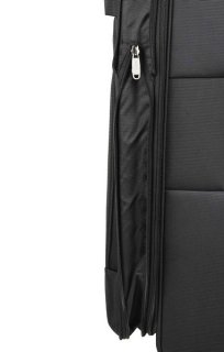 Малый текстильный чемодан на 2-х колесах 34/41 л Rock Vapour-Lite II (S) Black