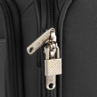 Малый тканевый чемодан 40 л Travelite Wave, черный