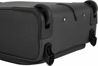 Малый тканевый чемодан 40 л Travelite Wave, черный