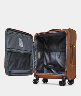 Малый тканевый чемодан ручная кладь Mandarina Duck Zephyr Коричневый