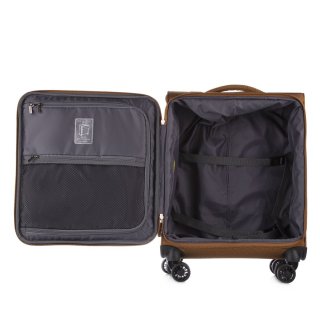 Малый тканевый чемодан ручная кладь Mandarina Duck Zephyr Коричневый