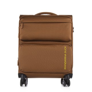 Малый тканевый чемодан ручная кладь Mandarina Duck Zephyr Коричневый