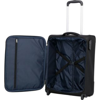 Малый тканевый чемодан Travelite SPEEDLINE на 35 л весом 2,4 кг Черный
