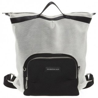 Mandarina Duck Joy Mesh 11 л текстильная сумка-рюкзак черная