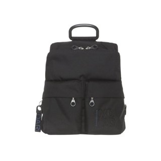 Mandarina Duck Md20 9 л городской рюкзак из полиэстера черный