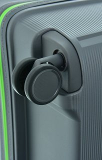 March Bel Air 107 л валіза з поліпропілену на 4-х колесах антрацит