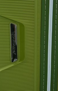 March Bel Air 107 л валіза з поліпропілену на 4-х колесах зелена