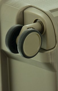 March Bel Air 38 л валіза з поліпропілену на 4-х колесах сріблясто-бронзова