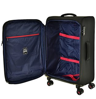 Средний чемодан March Tourer – 70/83 л, 3,1 кг Черный