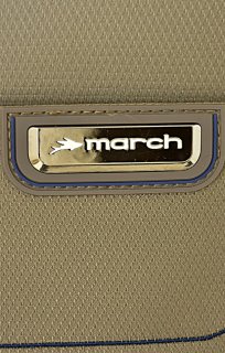 March Tourer 70/83 л чемодан из полиэстера на 4-х колесах кашемир