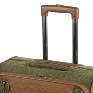 Members Boston 86 л чемодан из искусственной замши на 4 колесах оливковый