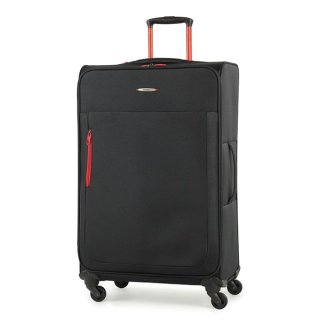 Members Hi-Lite (L) Black 86 л чемодан из полиэстера на 4 колесах черный
