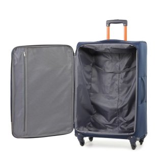 Members Hi-Lite (L) Black 86 л чемодан из полиэстера на 4 колесах черный