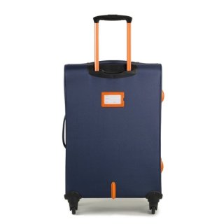 Members Hi-Lite (L) Grey 86 л чемодан из полиэстера на 4 колесах серый