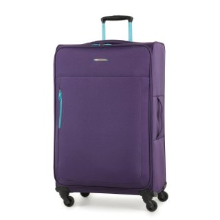 Members Hi-Lite (L) Purple 86 л чемодан из полиэстера на 4 колесах фиолетовый