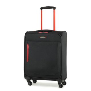 Members Hi-Lite (S) Black 30 л чемодан из полиэстера на 4 колесах черный