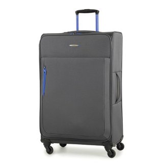 Members Hi-Lite (S/M/L) Grey комплект валіз з поліестеру на 4 колесах сірий
