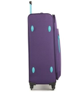 Members Hi-Lite (S/M/L) Purple комплект чемоданов из полиэстера на 4 колесах фиолетовый