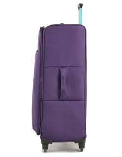 Members Hi-Lite (S/M/L) Purple комплект чемоданов из полиэстера на 4 колесах фиолетовый