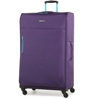 Members Hi-Lite (S/M/L/XL) Purple комплект валіз з поліестеру на 4 колесах фіолетовий
