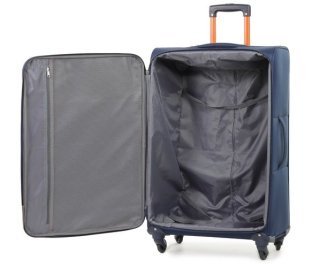 Members Hi-Lite (XL) Grey 120 л чемодан из полиэстера на 4 колесах серый