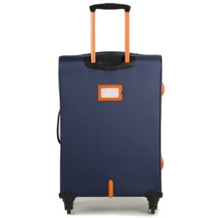 Members Hi-Lite (XL) Grey 120 л чемодан из полиэстера на 4 колесах серый