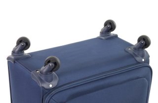 Members Hi-Lite (XL) Grey 120 л чемодан из полиэстера на 4 колесах серый
