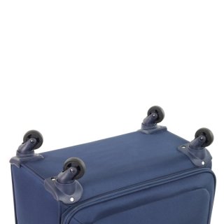 Members Hi-Lite (XL) Grey 120 л чемодан из полиэстера на 4 колесах серый