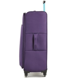 Members Hi-Lite (XL) Purple 120 л чемодан из полиэстера на 4 колесах фиолетовый