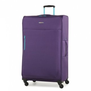 Members Hi-Lite (XL) Purple 120 л чемодан из полиэстера на 4 колесах фиолетовый