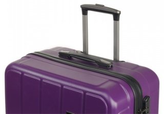 Members NEXA (L) Purple 96 л чемодан из пластика на 4 колесах фиолетовый