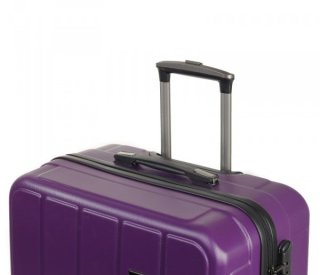 Members NEXA (XL) Purple 136 л валіза з пластику на 4 колесах фіолетова